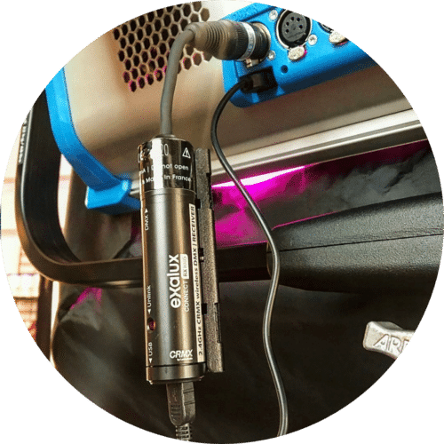 USB-powered wireless DMX receiver LumenRadio CRMX